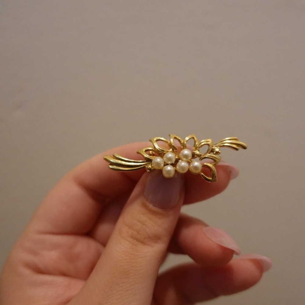 Gold Brooch